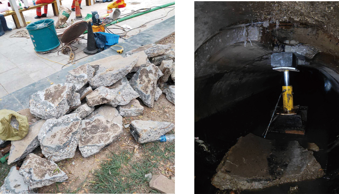 庄浪管道预处理